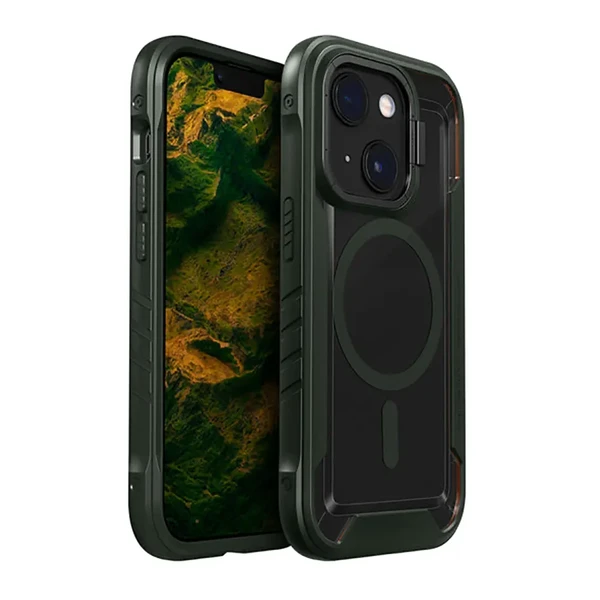 Протиударний чохол Laut CRYSTAL MATTER 3 Compatible with MagSafe Forest Green для iPhone 14 | 13