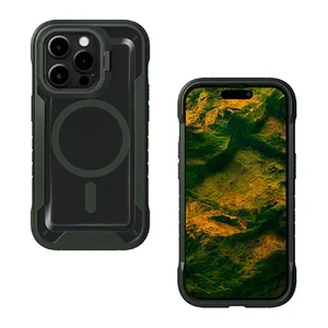 Противоударный чехол Laut CRYSTAL MATTER 3 Compatible with MagSafe Forest Green для iPhone 14 Pro - Фото 2