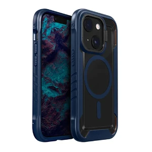 Противоударный чехол Laut CRYSTAL MATTER 3 Compatible with MagSafe Marine Blue для iPhone 14 Plus L_IP22C_CM3_BL - Фото 1