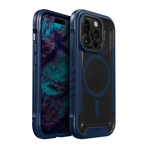 Протиударний чохол Laut CRYSTAL MATTER 3 Compatible with MagSafe Marine Blue для iPhone 14 Pro