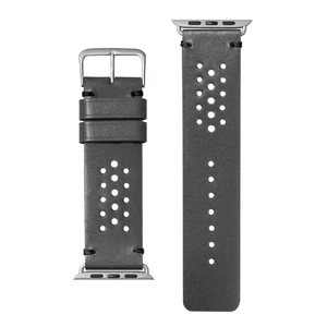 Шкіряний ремінець Laut Heritage Slate Grey для Apple Watch Ultra 49mm | 45mm | 44mm | 42mm - Фото 3