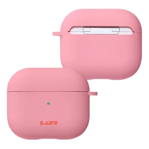 Силиконовый чехол с карабином Laut HUEX PASTELS Candy для AirPods 3 L_AP4_HXP_P - Фото 1