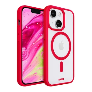 Защитный чехол Laut HUEX PROTECT Case Compatible with MagSafe Red для iPhone 14 Plus L_IP22C_HPT_R - Фото 1