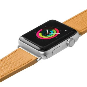 Шкіряний ремінець Laut Milano Ochre для Apple Watch Ultra 49mm | 45mm | 44mm | 42mm - Фото 2