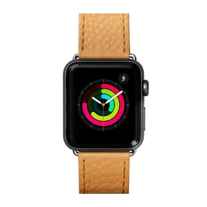 Шкіряний ремінець Laut Milano Ochre для Apple Watch Ultra 49mm | 45mm | 44mm | 42mm LAUT_AWL_ML_BR - Фото 1