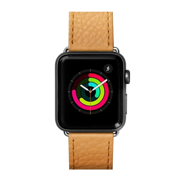 Шкіряний ремінець Laut Milano Ochre для Apple Watch Ultra 49mm | 45mm | 44mm | 42mm у Броварах