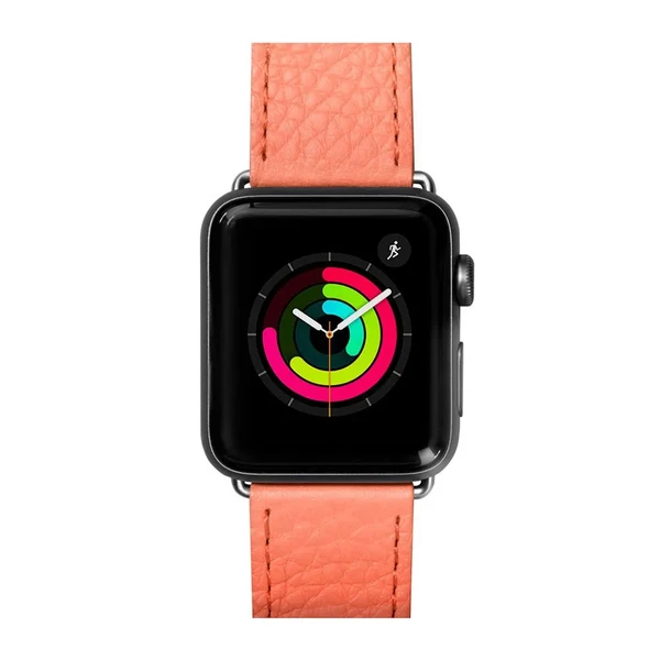 Шкіряний ремінець Laut Milano Coral для Apple Watch Ultra 49mm | 45mm | 44mm | 42mm у Броварах