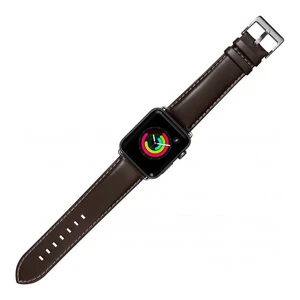 Шкіряний ремінець Laut Oxford Espresso для Apple Watch 41mm | 40mm | 38mm - Фото 3