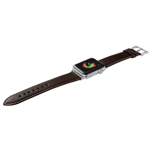Шкіряний ремінець Laut Oxford Espresso для Apple Watch 41mm | 40mm | 38mm - Фото 4