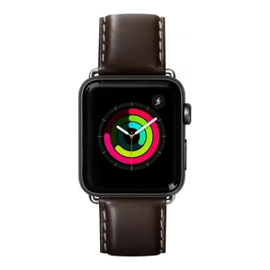 Шкіряний ремінець Laut Oxford Espresso для Apple Watch 41mm | 40mm | 38mm LAUT_AWS_OX_ES - Фото 1