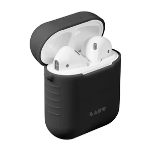 Силіконовий чохол Laut Pod Black для Apple AirPods - Фото 2