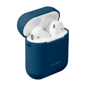 Силиконовый чехол Laut Pod Blue для Apple AirPods - Фото 2