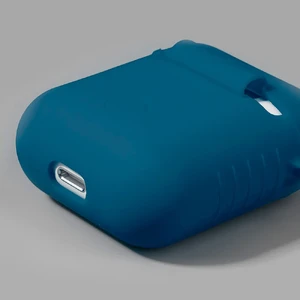 Силиконовый чехол Laut Pod Blue для Apple AirPods - Фото 4