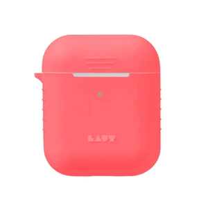Силиконовый чехол Laut POD NEON Electric Coral для Apple AirPods - Фото 2