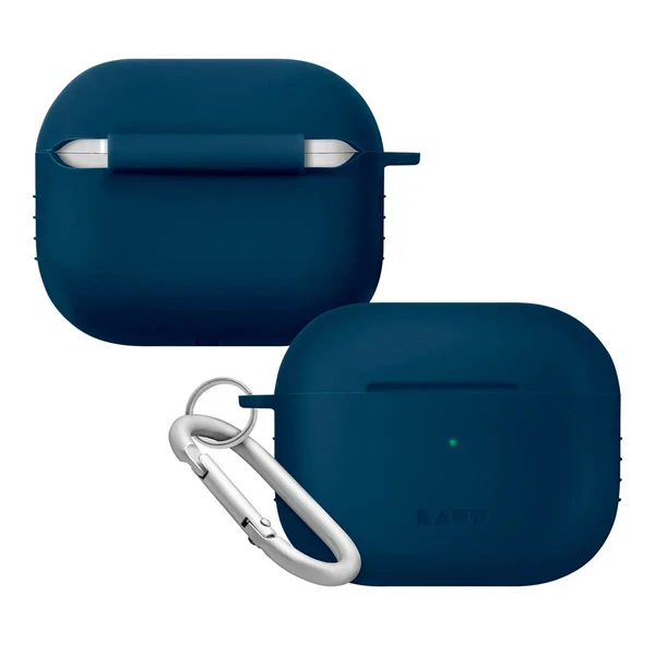 Силиконовый чехол с карабином Laut POD Ocean для AirPods 3