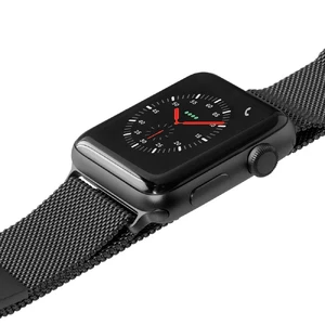 Металевий ремінець Laut Steel Loop Black для Apple Watch 41mm | 40mm | 38mm - Фото 3