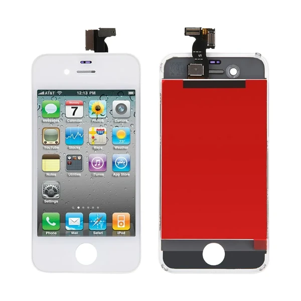 Дисплей с тачскрином для iPhone 4S White (ААА-модель) в Ужгороде