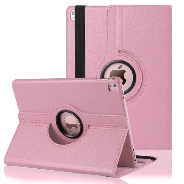 Кожаный чехол 360 iLoungeMax Rotating Pink для iPad Pro 9.7" (2016) во Львове