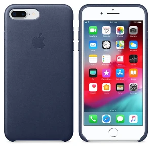Кожаный чехол iLoungeMax Leather Case Midnight Blue для iPhone 7 Plus | 8 Plus OEM