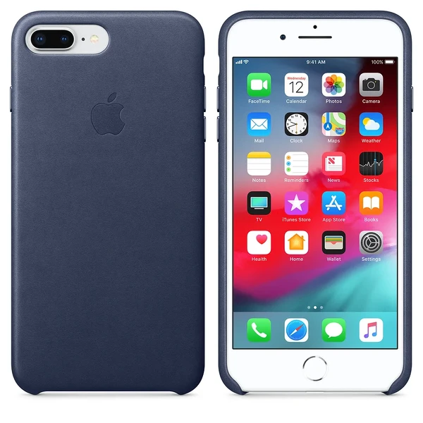 Шкіряний чохол iLoungeMax Leather Case Midnight Blue для iPhone 7 Plus | 8 Plus OEM