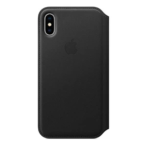 Шкіряний чохол-книжка iLoungeMax Leather Folio Black для iPhone X | XS OEM - Фото 2