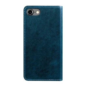 Кожаный флип-чехол Nomad Leather Folio Midnight Blue для iPhone SE 3 | SE 2 | 8 | 7