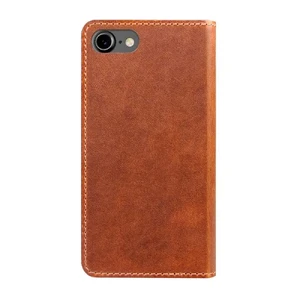 Кожаный флип-чехол Nomad Leather Folio Rustic Brown для iPhone SE 3 | SE 2 | 8 | 7