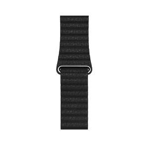 Ремінець iLoungeMax Leather Loop Black для Apple Watch Ultra 49mm | 45mm | 44mm | 42mm  OEM - Фото 3