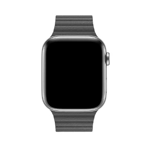 Ремінець iLoungeMax Leather Loop Grey для Apple Watch Ultra 49mm | 45mm | 44mm | 42mm  OEM - Фото 2