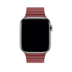 Ремешок iLoungeMax Leather Loop Red для Apple Watch Ultra 49mm | 45mm | 44mm | 42mm  OEM - Фото 2