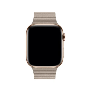 Ремінець iLoungeMax Leather Loop Stone для Apple Watch Ultra 49mm | 45mm | 44mm | 42mm  OEM - Фото 2
