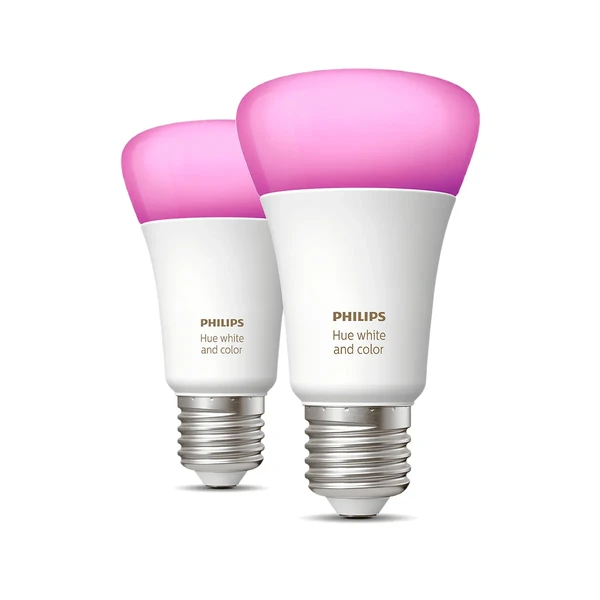 Розумна LED лампочка Hue White & Colour Ambiance E27 HomeKit (2 шт.)