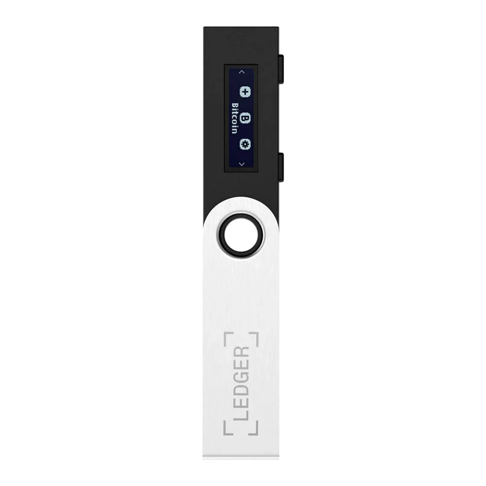 Апаратний гаманець для криптовалюти Ledger Nano S Matte Black