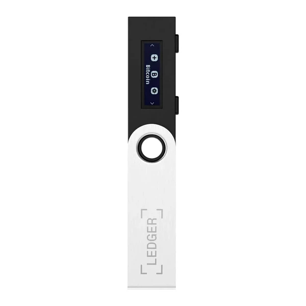 Апаратний гаманець для криптовалюти Ledger Nano S Matte Black