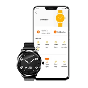 Гибридные смарт-часы Lenovo Watch X Black - Фото 6