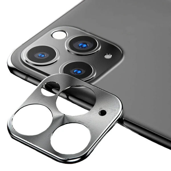 Захисна рамка для камери iPhone 11 Pro | 11 Pro Max iLoungeMax Lens Metal Silver