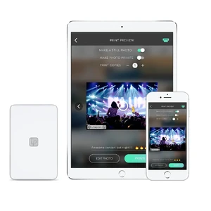 Беспроводной фотопринтер Lifeprint 2x3 White для iPhone | Android - Фото 4