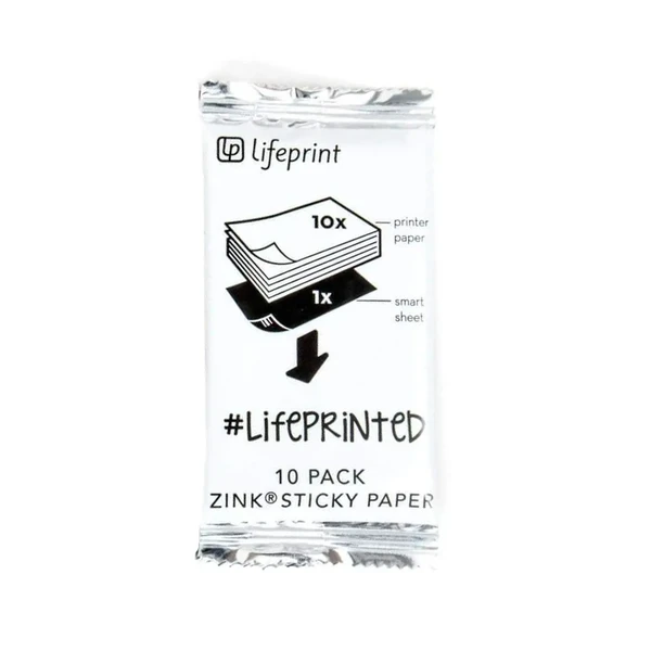 Фотопапір Lifeprint Photo Film 3x4.5 (10 шт)
