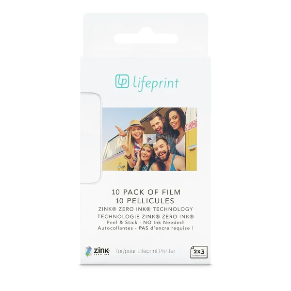Фотопапір LifePrint Photo Paper 2x3 (10 шт)