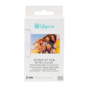 Фотобумага LifePrint Photo Paper 2x3 (30 шт)  - Фото 1
