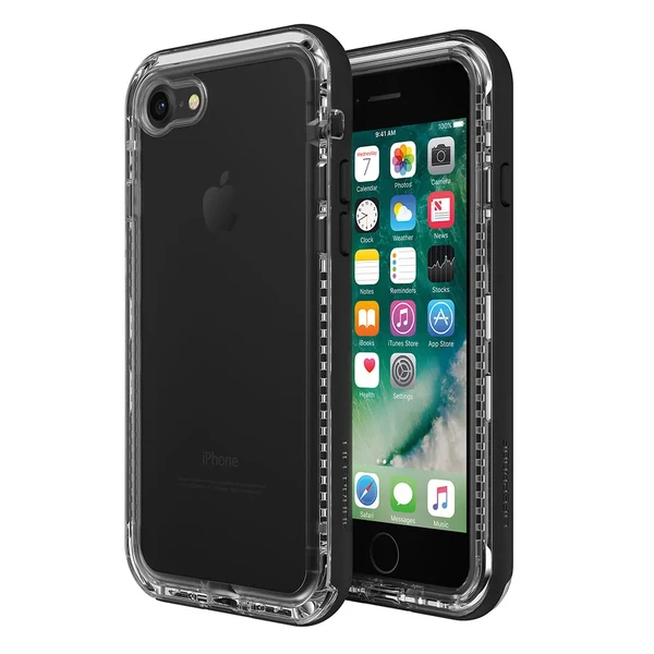 Протиударний чохол LifeProof NËXT Black Crystal для iPhone SE 3 | SE 2 | 8 | 7