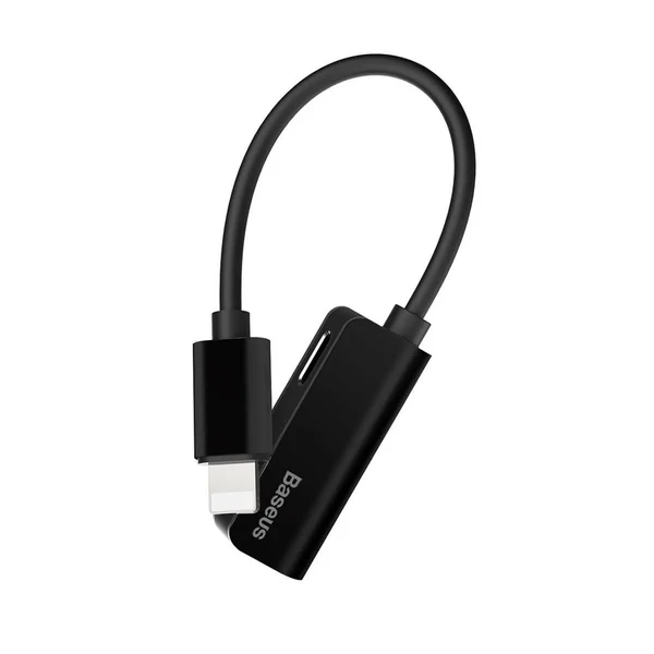 Кабель-переходник Lightning Baseus iP Male to iP+iP Female Adapter L37 в Виннице