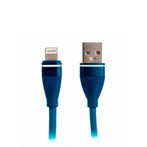 Кабель iLoungeMax USB to Lightning Suntaiho Nylon Cable 1.2м Blue для iPhone | iPad | iPod