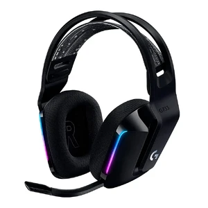Бездротова комп'ютерна гарнітура Logitech G733 LIGHTSPEED з RGB-підсвічуванням