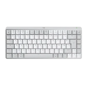Бездротова клавіатура з підсвічуванням Logitech MX Keys Mini Pale Grey для Mac | iPad | iOS