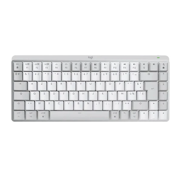 Бездротова клавіатура з підсвічуванням Logitech MX Keys Mini Pale Grey для Mac | iPad | iOS