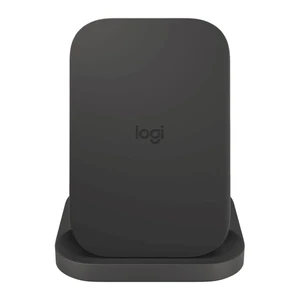 Беспроводная зарядка Logitech Powered Stand Black для iPhone | AirPods | Android - Фото 2
