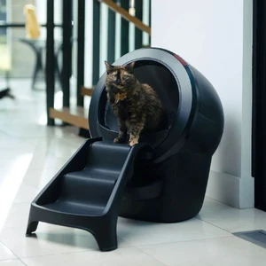 Ступеньки для самоочищающегося лотка Whisker Litter-Robot 4 Ramp Black - Фото 4