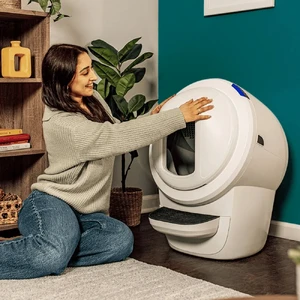 Захисний екран для самоочищувального лотка Whisker Litter-Robot 4 Shield White - Фото 2