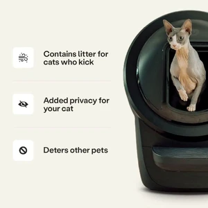 Защитный экран для самоочищающегося лотка Whisker Litter-Robot 4 Shield Black - Фото 6